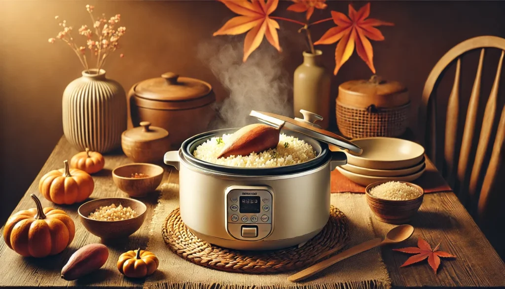 手間なし絶品！さつまいもご飯で秋の食卓を楽しもう
