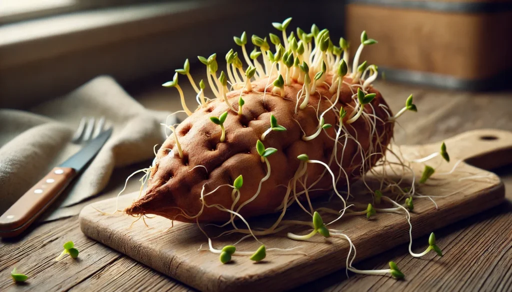 芽が出るとさつまいも本体の味が落ちる