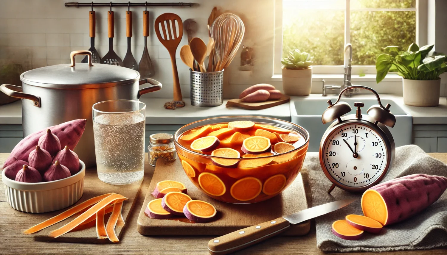 さつまいものあく抜きは何分？時短と時間の違いを徹底解説！