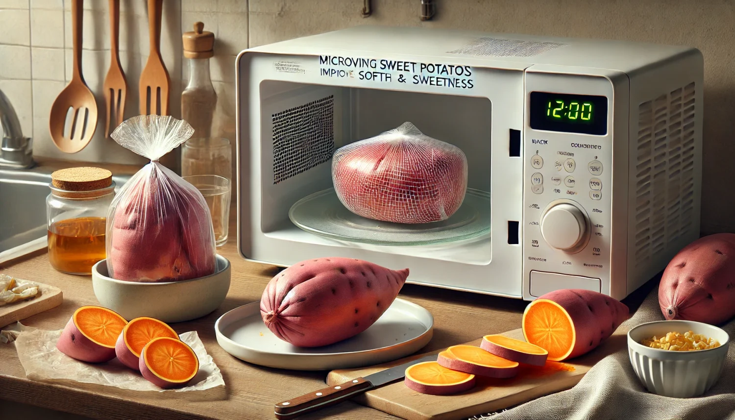 さつまいもを電子レンジで「甘く柔らかく」完全ガイド