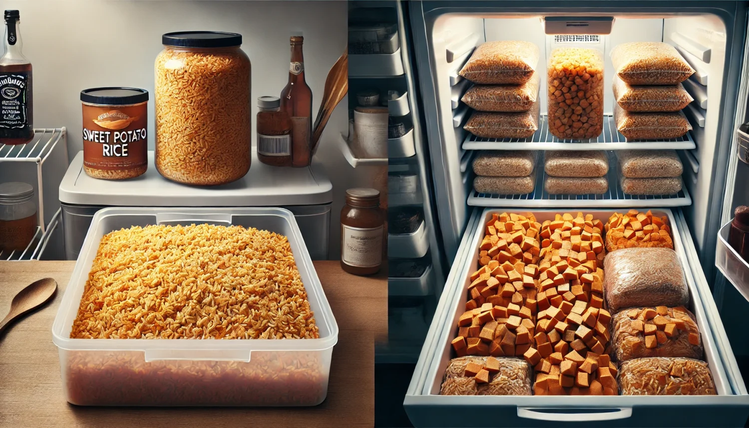 さつまいもご飯の冷蔵と冷凍どっち？保存のコツと日持ちを解説