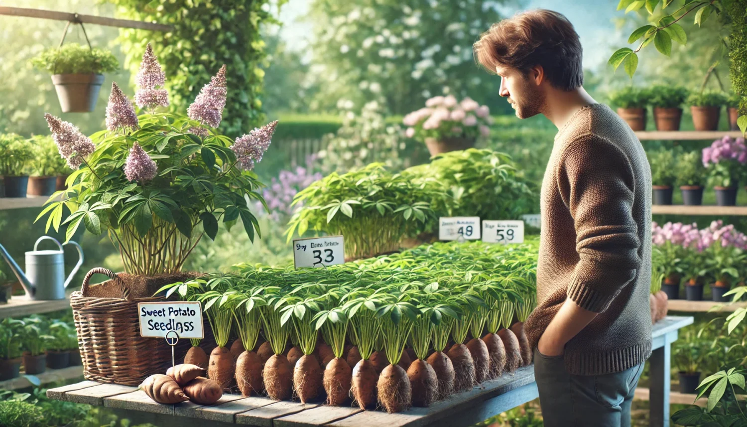 さつまいも苗の販売の時期を解説！初心者必見の選び方のコツ