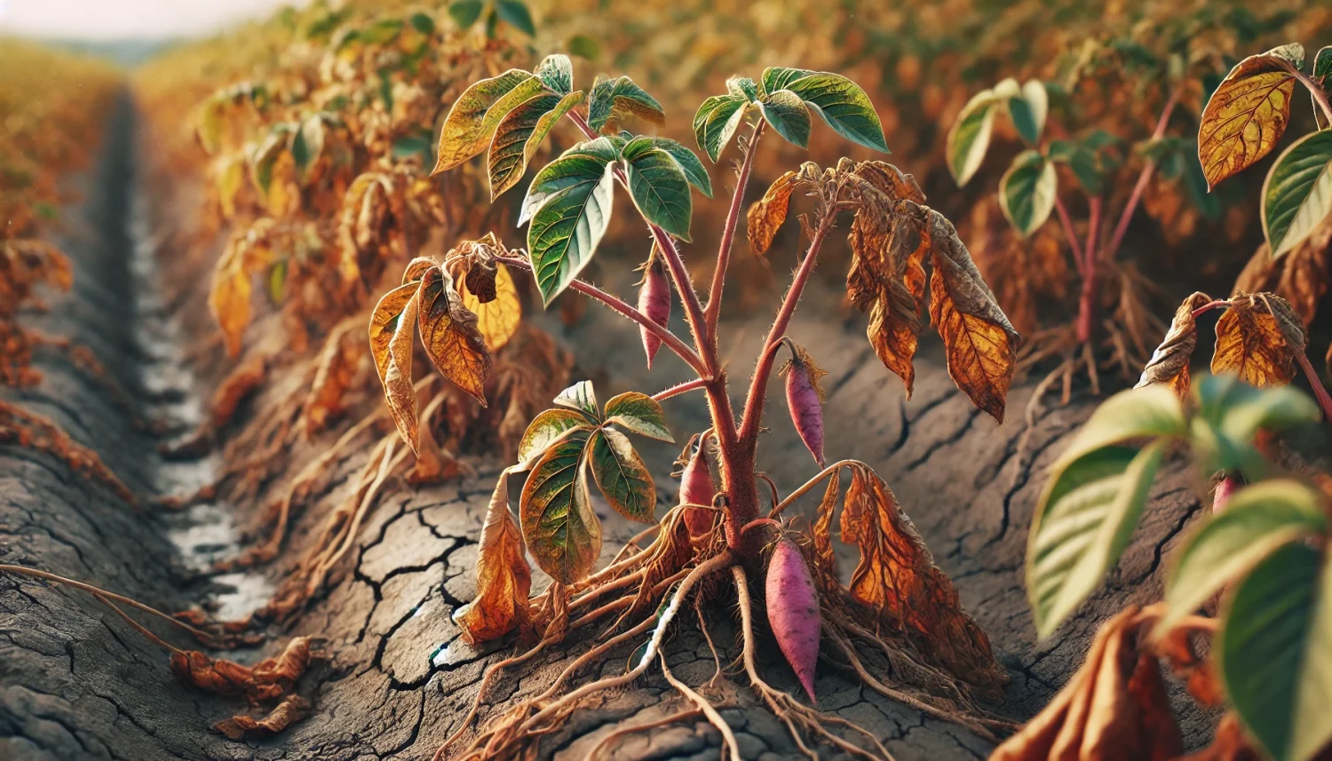 さつまいもの収穫時期は葉っぱと茎で判断！見分け方の目安とサイン