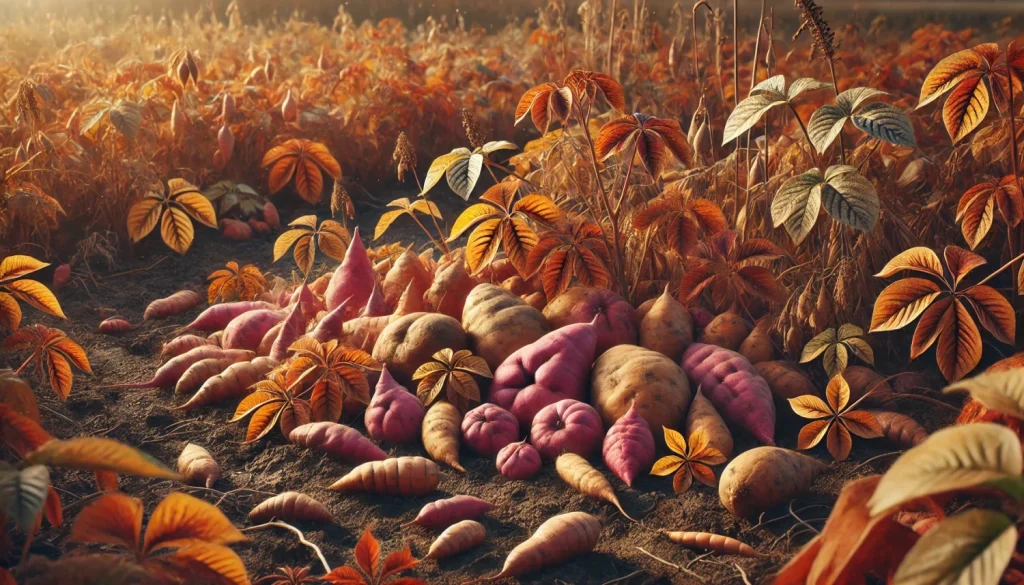 安納芋など他品種の収穫時期