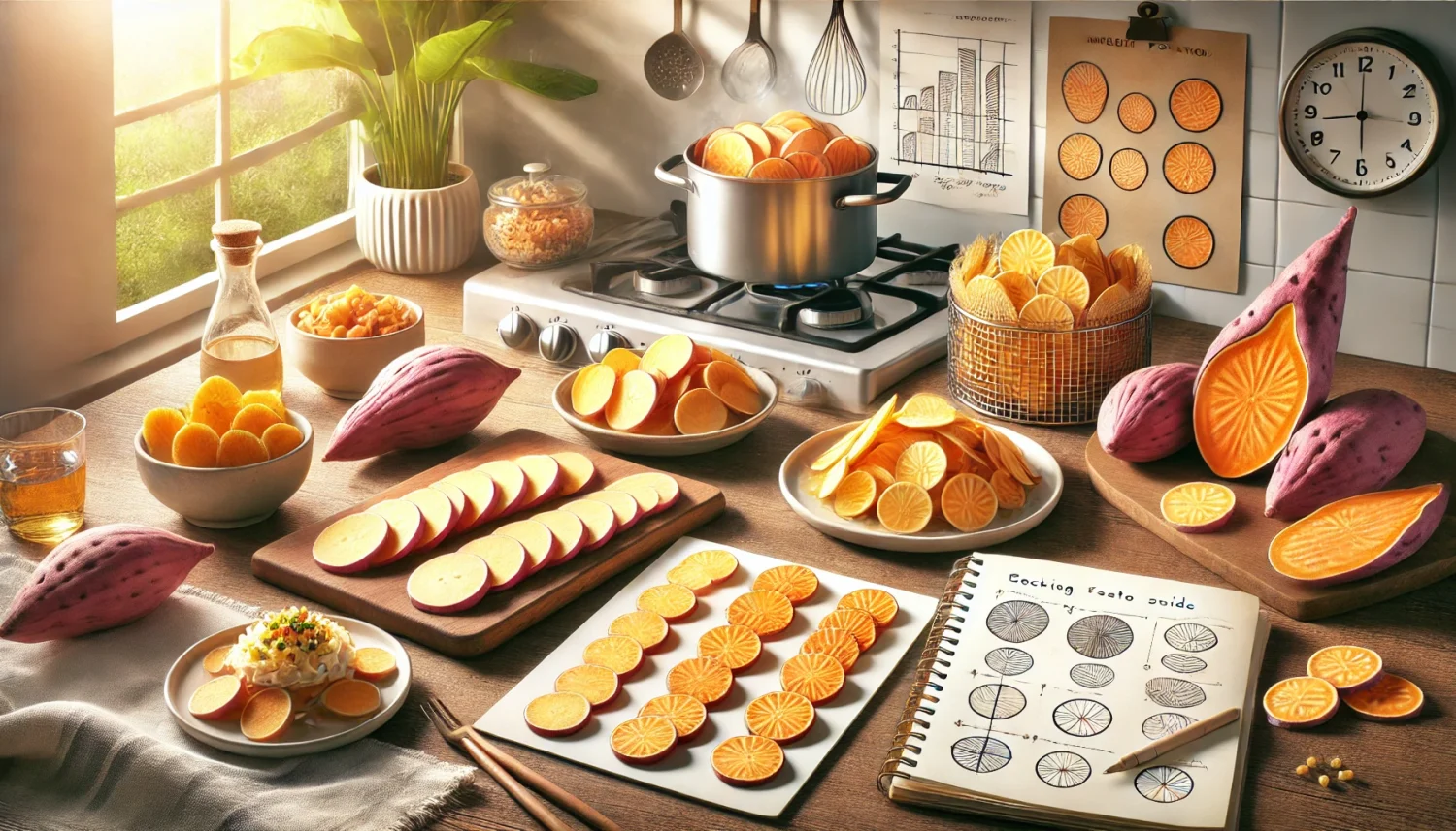 さつまいもの輪切りの調理法の完全ガイド！茹で時間・蒸し時間とレシピ