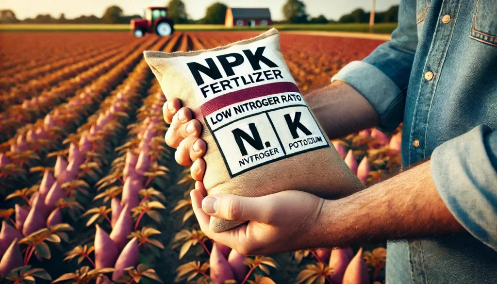 肥料は窒素(N)少なめ、カリウム(K)多め