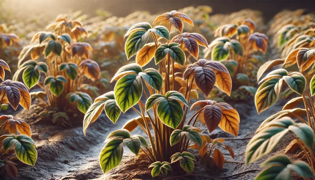葉や茎が枯れるのは収穫のサイン