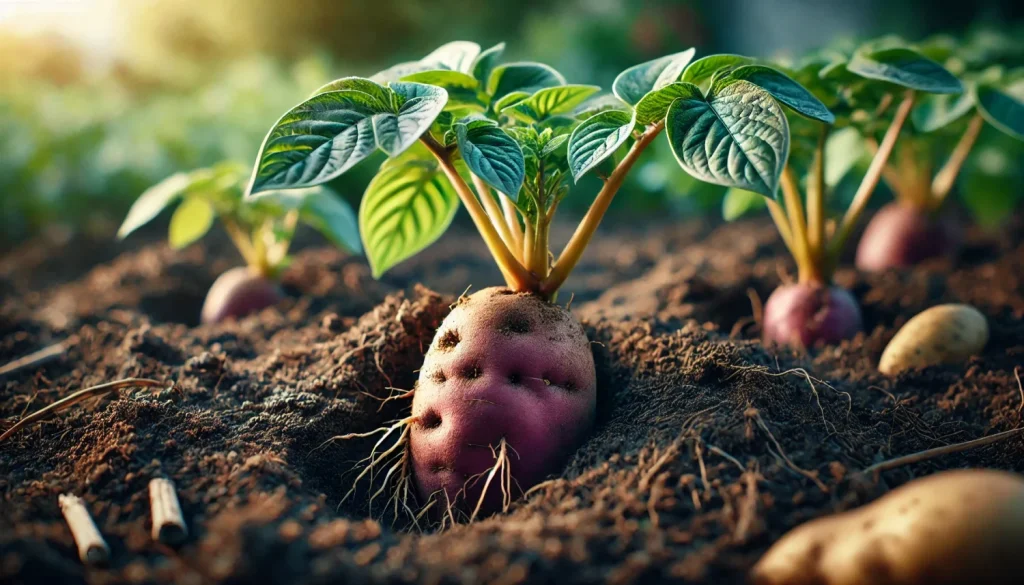 芋を太らせるカリウムの役割