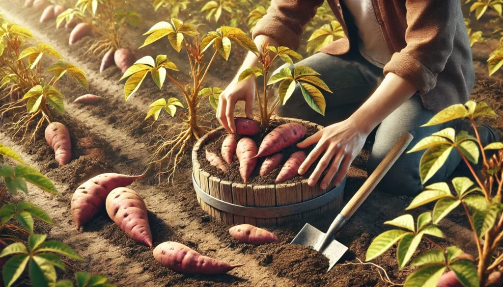 収穫編：収穫のタイミングと正しい掘り方