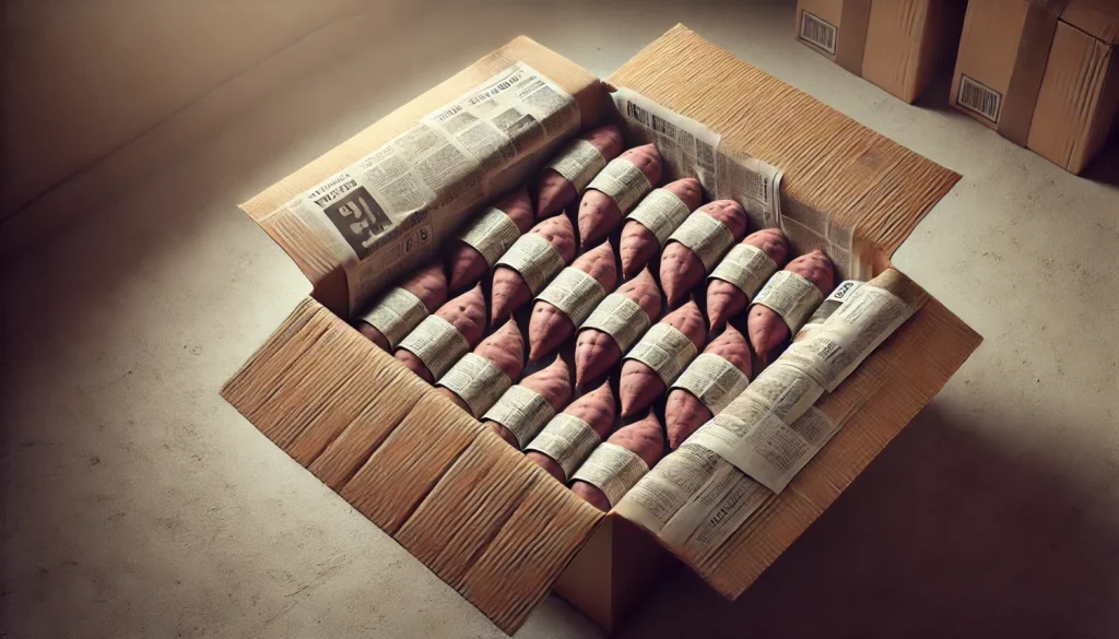 追熟でさつまいもの甘さを増す方法