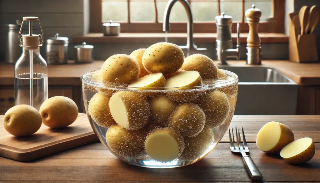 あく抜きの目的:変色を防ぐ