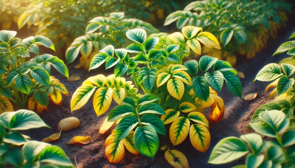 葉が黄色くなる主な原因