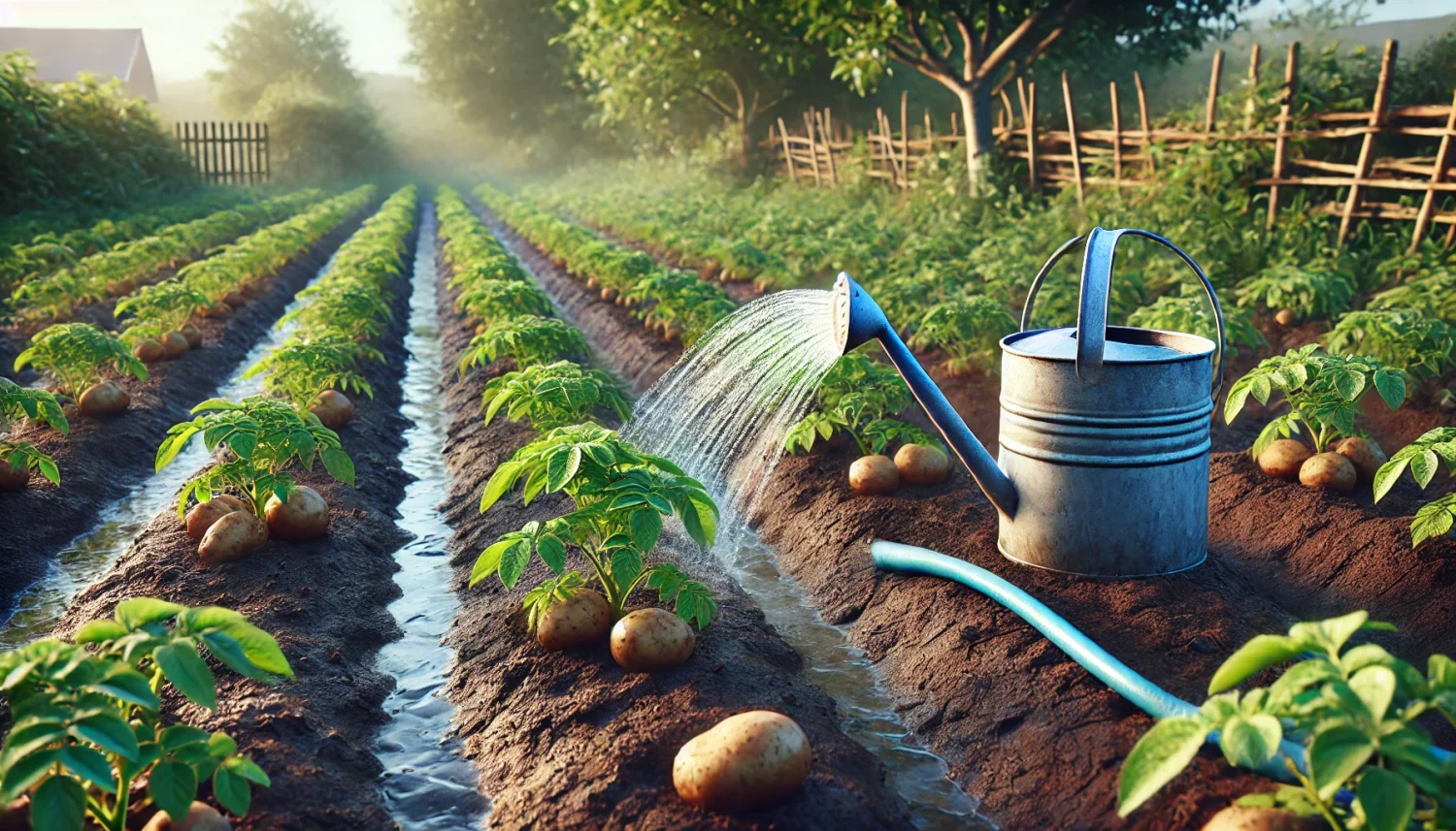 じゃがいもの植え付けの深さと水やり！芽が出ない原因と対策