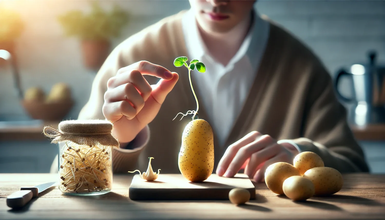 じゃがいもの芽が出たらどこまで取る？安全な処理法と捨てる基準