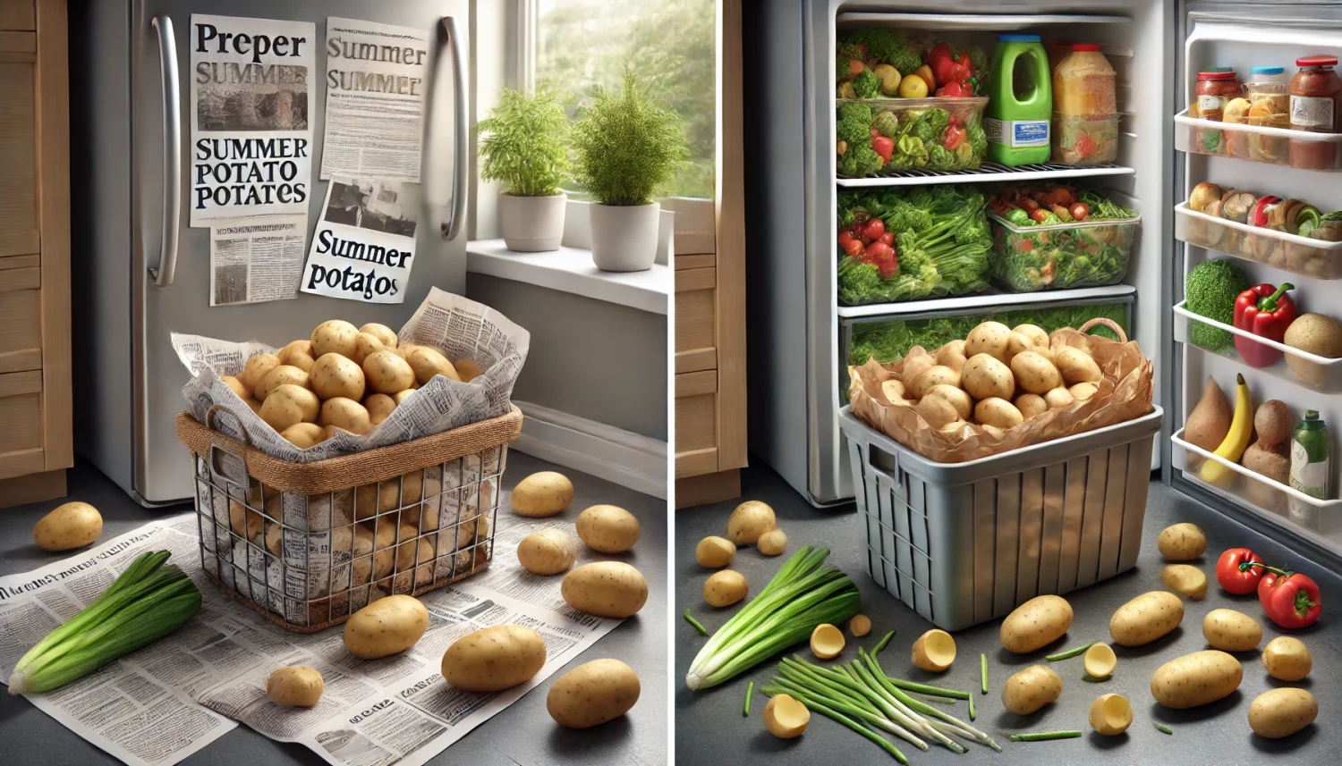 じゃがいもの保存方法：夏場版。間違った常温保存と正しい対策