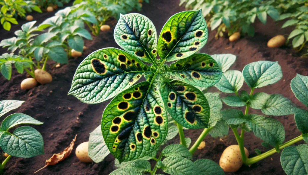 葉に斑点が出る病気とは