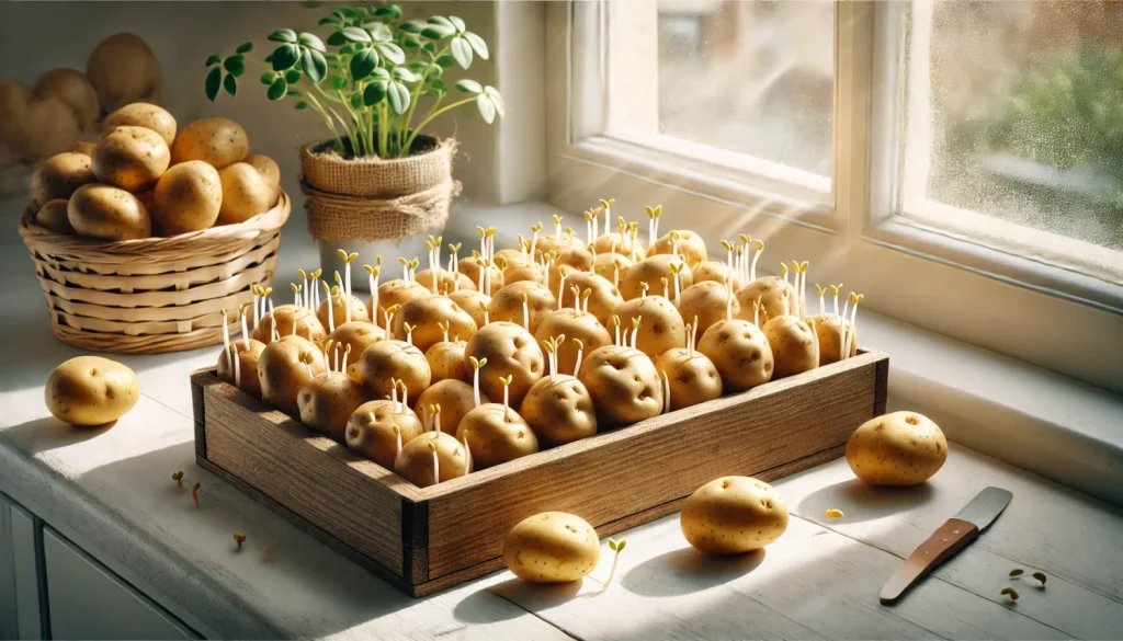 種いもの選び方と植え付け前の芽出し準備