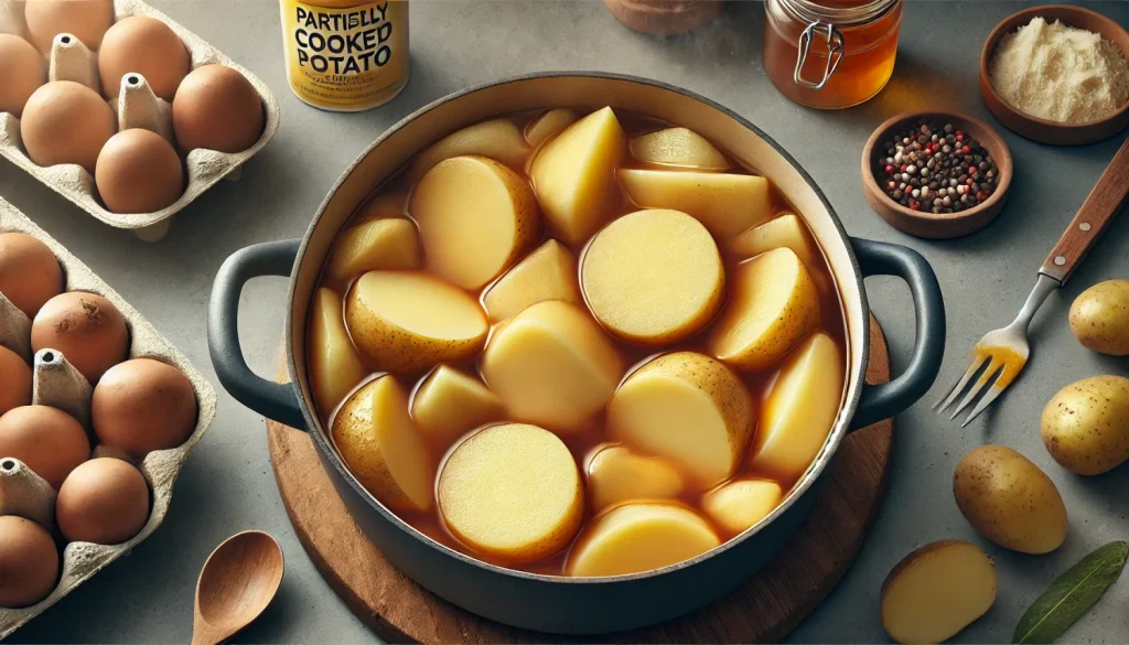 半ナマ加熱不足とソラニン