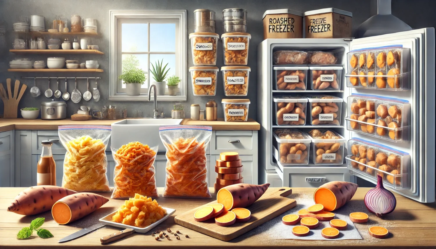 さつまいもの冷凍はまずい？食感キープのコツと解凍法