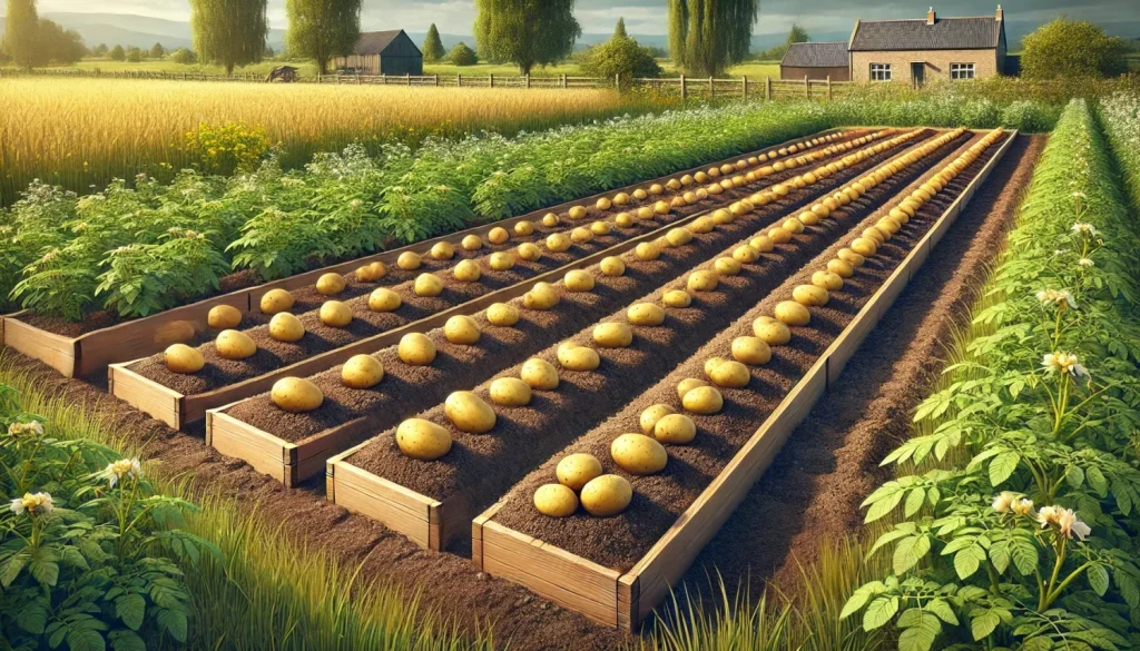 2条植えと畝幅の正しい取り方