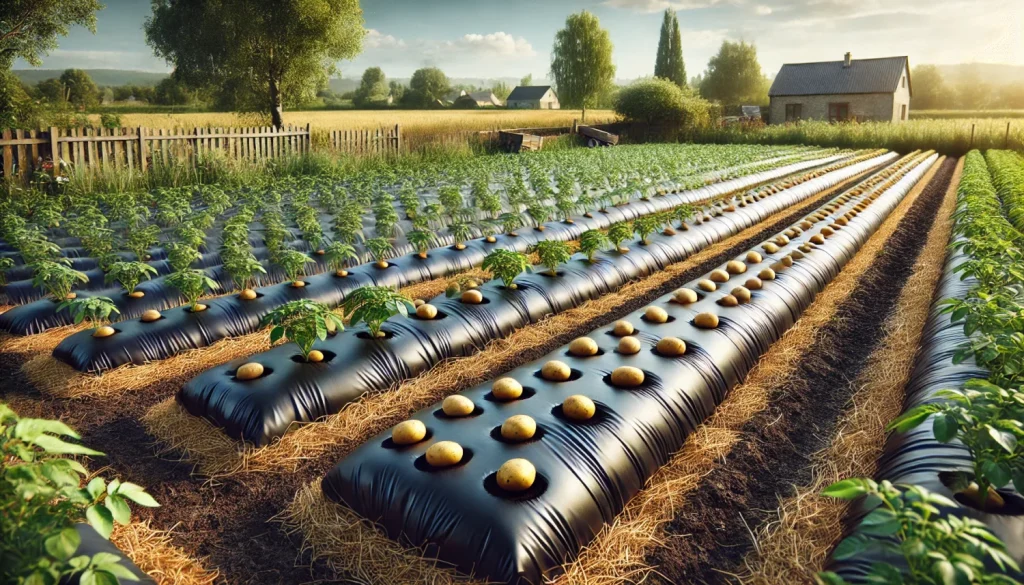 マルチを使った植え付けのコツ