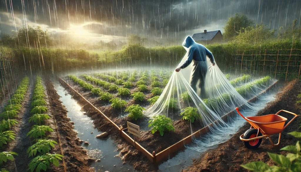 植え付け後の雨や水分管理の注意点