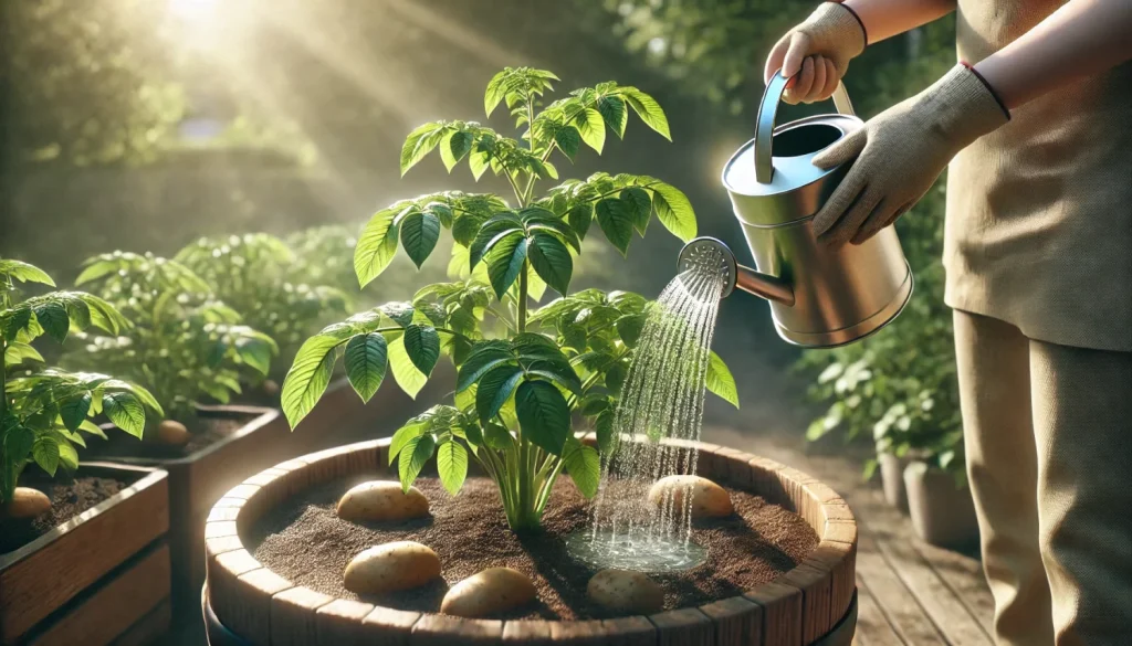 生育段階別の水やり管理