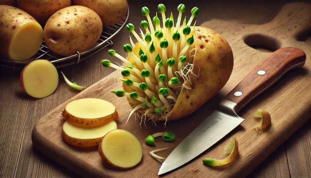 芽や緑色の皮は特に危険