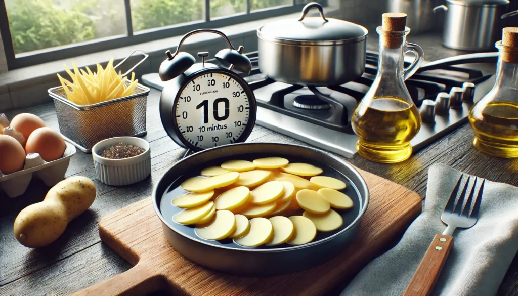 揚げ物や炒め物は10分以上