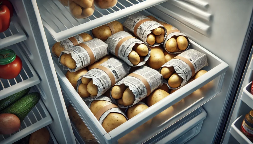 じゃがいもの冷蔵保存は野菜室で長持ちさせる方法