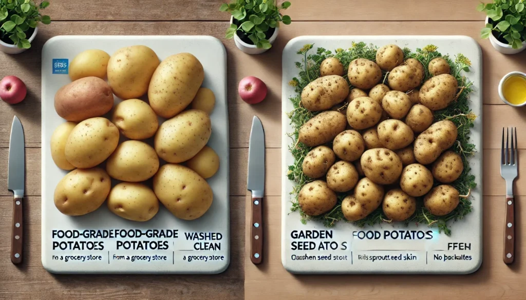 スーパーの食用との違い