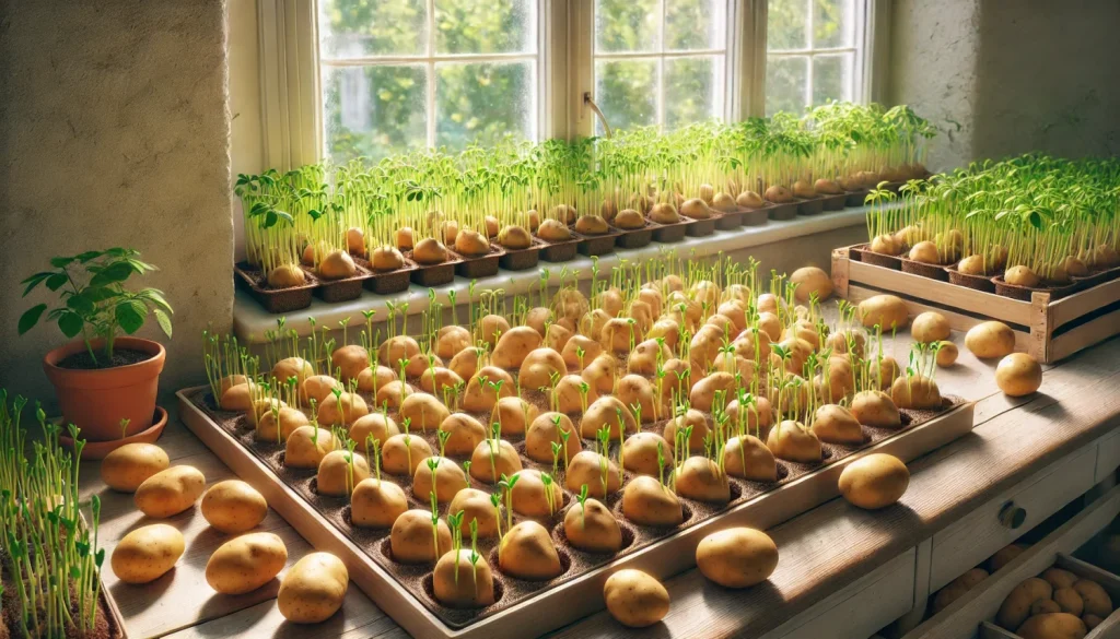 芽出しの方法と植え付け前の管理