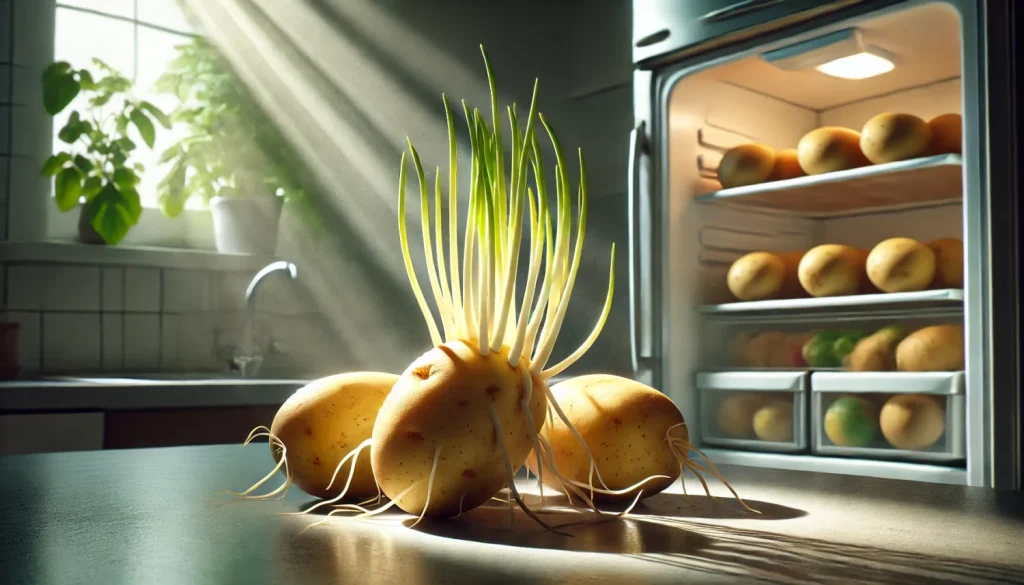 じゃがいもの芽が出る原因と防止対策