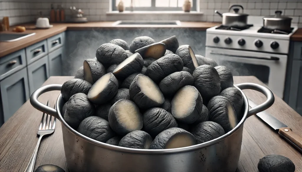 加熱で黒くなる水煮黒変とは