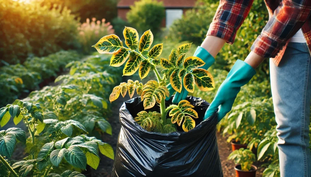 じゃがいもモザイク病の対策