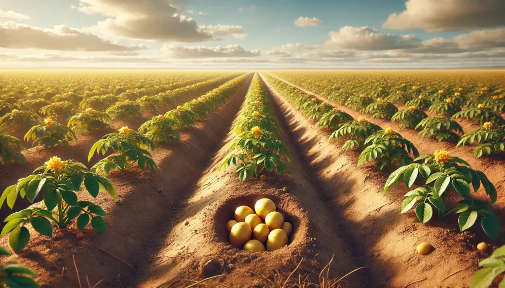 最適なじゃがいもを掘る時期