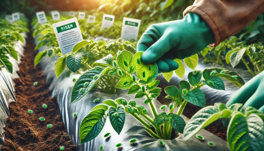 アブラムシなど害虫の防除